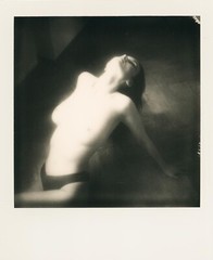 Original ART Nude Polaroid Picture RebirthOftheBird by Herr Merzi 049