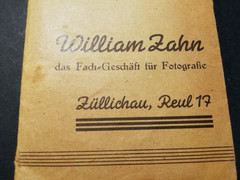 Old photo bag paper photo bag antique photo William Zahn Züllichau/Sulechow