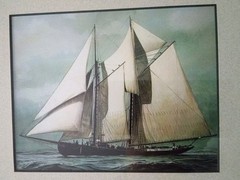 Art Painting Michael Kahn Painting Sailboat Series featuring a nautical scene