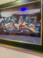 graffiti Art High Gloss Photograph By RIME MSK SIGNED Lmtd @100 Framed!