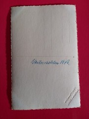 Altes Foto antik AK Portrait hübsche Frau Woman Beauty dream old Photo 1942