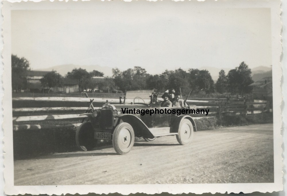 Z6603 Photo 1930s Car Vintage Passenger Car Sedan Coupe Cabriolet Convertible