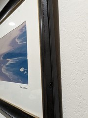 Vintage Marc Abrahms Signed Photograph Framed Matted Art Print 19.75″ x 23.75″