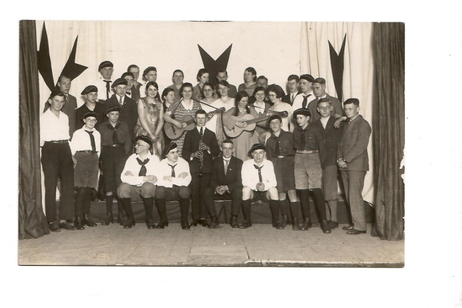 13 030- Photo Memory * Music Group * Performance * Holzminden 1930