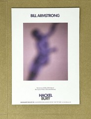 Bill Armstrong (b. 1952) Art Announcement Card 2025 Hackel Bury Gallery London