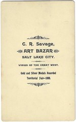 Charles Roscoe Savage / Garfield Beach Salt Lake City U+N Ry 1889