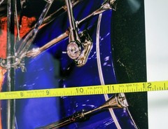 Ruben Martinez Light Photography Art ~ Drum Solo #1 ~ 12″x18″ Sabian Premier