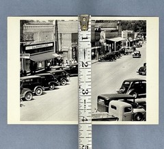 Walker Evans Art Photo Print Card Main Street Greensboro Alabama 1936 4.25”x6”