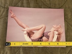 Vintage 1960s Pretty Young Sexy Woman Model In Swimsuit Color Photo – Cheesecake