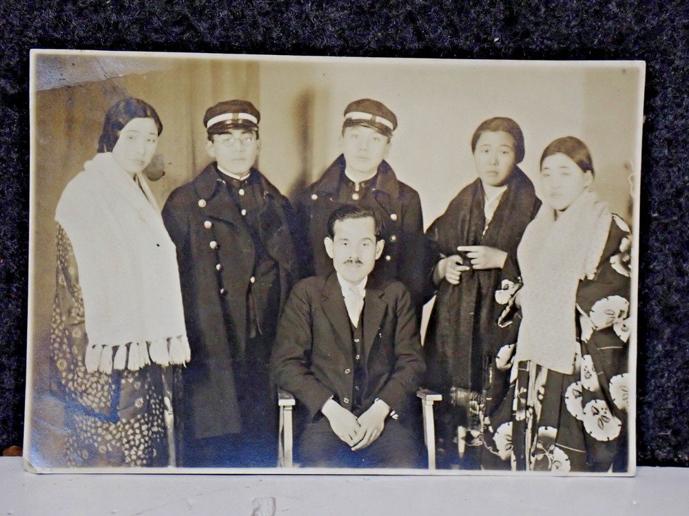 RARE 1939 Yayoi Kusama Childhood Family Photo Vintage Japanese Art History