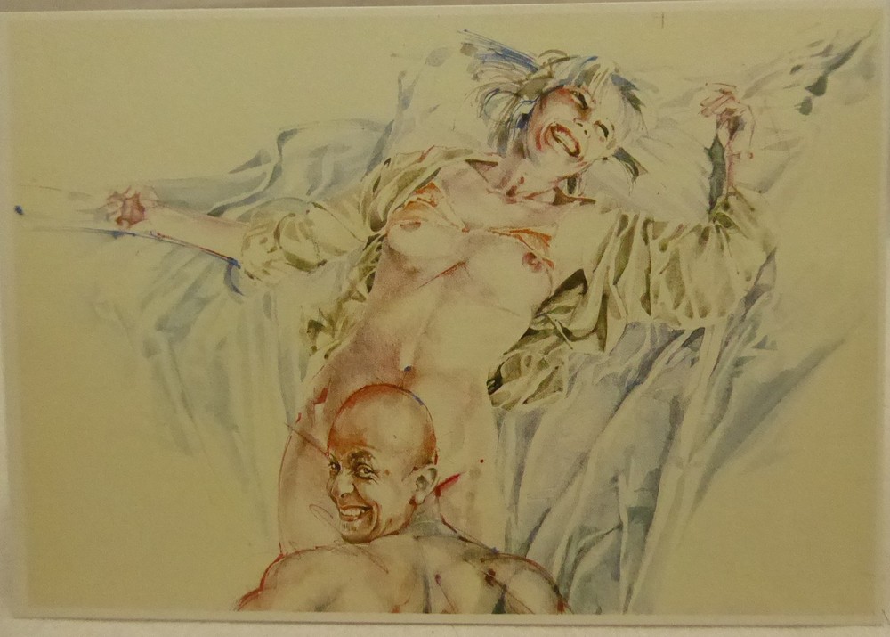 (061) Postcard 15×10.5cm Milou Hermes Art Unlimited Circa 1978