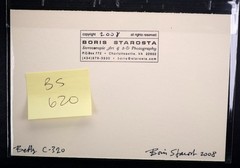 Boris Starosta 3D Stereoview – Betty C 320 – nude model signed 2008