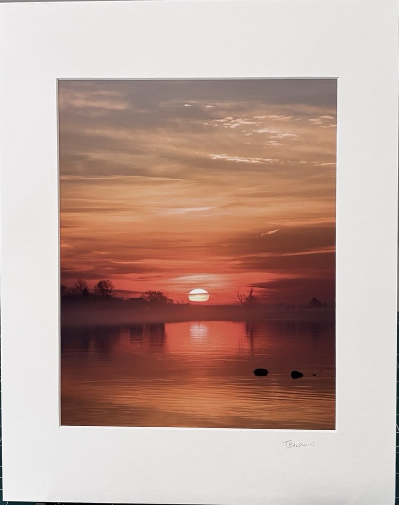 Dramatic Sunrise Photograph Beachside In Westport