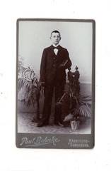 CDV photo fine boy/Max Bohne-Magdeburg-Sudenburg around 1900