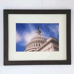 Signed U.S. Capitol Building Dome Photograph Framed 16×20 Art Print Taylor DC