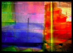 KELLY WILLIAM WRIGHT 1991 Original URBAN MODERN ABSTRACT ART Signed Photograph