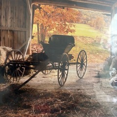 Vintage Bill Coleman Signed Numbered Matted No 576 27/400 Amos’ Barn Photograph