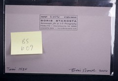 Boris Starosta 3D Stereoview – Terri 1424 – nude model signed 2006