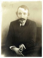 RARE ROBERT LOUIS STEVENSON PHOTO * HENRY WALTER BARNETT 1890 * by ARTIST W.BARR