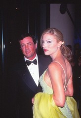 Dia Sylvester Stallone and Jennifer Flavin 1996 KB Format Photographer P10-3-3
