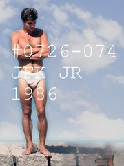 VINTAGE MALE PORTRAIT #0726-074 -jfk jr. 1986 – freeShipUS