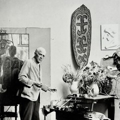 Original 1948 Gelatin Print Of Georges Braque By Willy Mayfield, Signed/Stamped