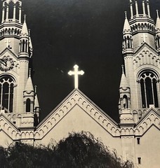 Original ANSEL ADAMS ‘Spires of St. Peter and Paul Church, San Francisco’ PHOTO