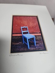 Jim Nilsen Photography #66 Print Queridore Blue Chair..?? Cool Picture In 8×10