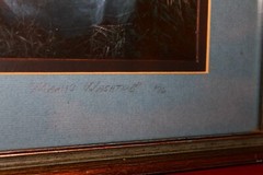 Vtg Bill Turner Art Photograph “Mama’s Washtub” 1976 Signed Framed Rural Scene