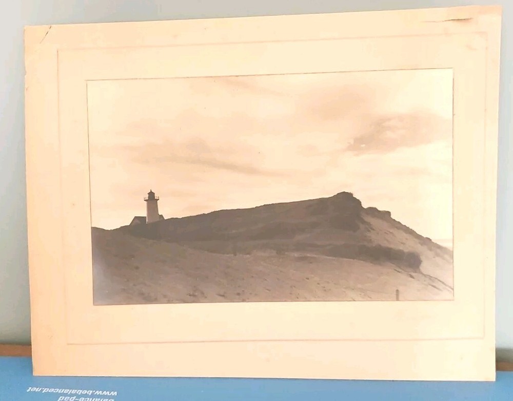 Cape Cod JOSE ALEMANY Photo; Orig. Titled Photo, “Nauset Light” Image 11.5×7.5
