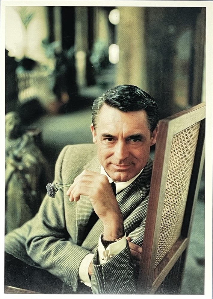 Cary Grant Art Print Card Photo By Milton H. Greene 1958 Fotofolio 4.25”x 6”