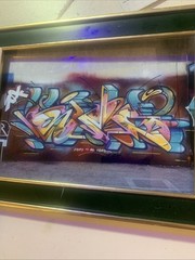graffiti Art High Gloss Photograph By RIME MSK SIGNED Lmtd @100 Framed!