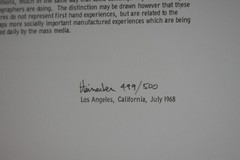 Robert Heinecken ARE YOU REA Portfolio Limited TO 500 Rare Signed MINT First Ed.