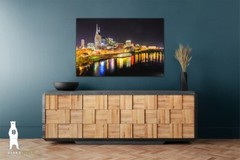 Downtown Nashville Skyline Photography Prints – Music City at Night – Tennessee