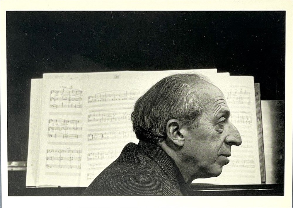 Aaron Copland 1959 Art Print Card Photo By Arnold Newman Fotofolio 4.25”x6”