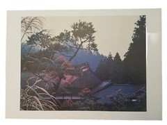 Vintage David Douglas Duncan 24″ Photographic Photo Print Koya-san Japan 1951