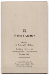 Photograph Adolph Richter, Leipzig-Lindenau, Merseburger Str. 61, family portrait