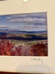 Photographic Landscape 180• View Rangely Maine By Scott Perry Signed Framed