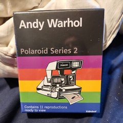 KIDROBOT Andy Warhol Polaroid Series 2 Set [11 Polaroid Prints] new in the box