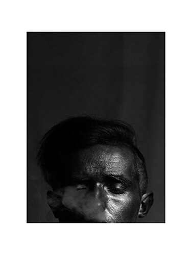 Author’s Photo – I’m Now Alone, Self-portrait, Passe-Partout 18x24cm