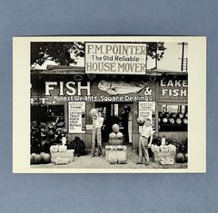 Walker Evans Art Photo Print Card Roadside Stand Alabama 1936 4.25”x6” Fotofolio