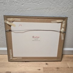 Zion Ozeri Signed ‘Waiting for Seven Jews’ Tunisia Photograph Framed 17×21″