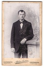 Photography studio Seeber, Chemnitz, Theater-Str. 22, portrait young man in e