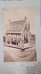 Rare Photo Board Late 19th – Early 20th Century Belgium Monuments City Of Bruges