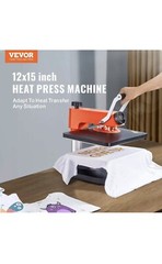 Heat Press Machine – 6 in 1 Heat Press Sublimation Machine for DIY T-Shirts/Hats