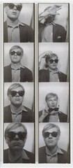 Andy Warhol 1950s Photobooth Self-Portrait Fist to Jaw – Pop Art Original MCM