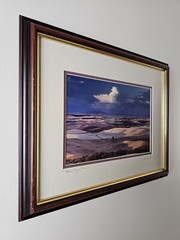 ART – Original Signed John Clement 35mm Photograph 16×13 Framed Modern Landscape