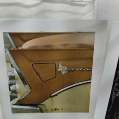 (7) UNIQUE One of a Kind Custom Automobile/Truck Photos on Cardstock – 3 signed.