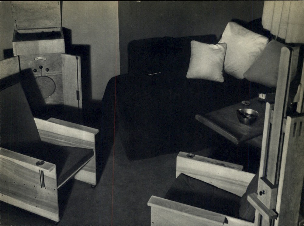 1930 1934 Original MAN RAY Art Deco Wood Studio Chair Easel Art Photo Gravure