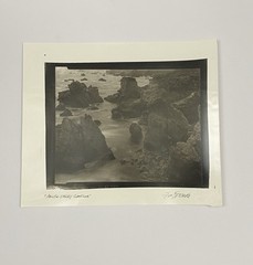 Jim Fitzgerald Pacific Valley Coastline Signed Photograph Carbon Transfer